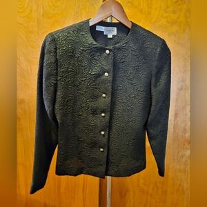 VINTAGE LESLIE FAY PETITE 6 BLACK SET